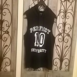 Hooded knit work out/casual shirt